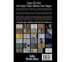 Livre A3 Battle Mats plateaux de jeu Giant Book of Sci-Fi