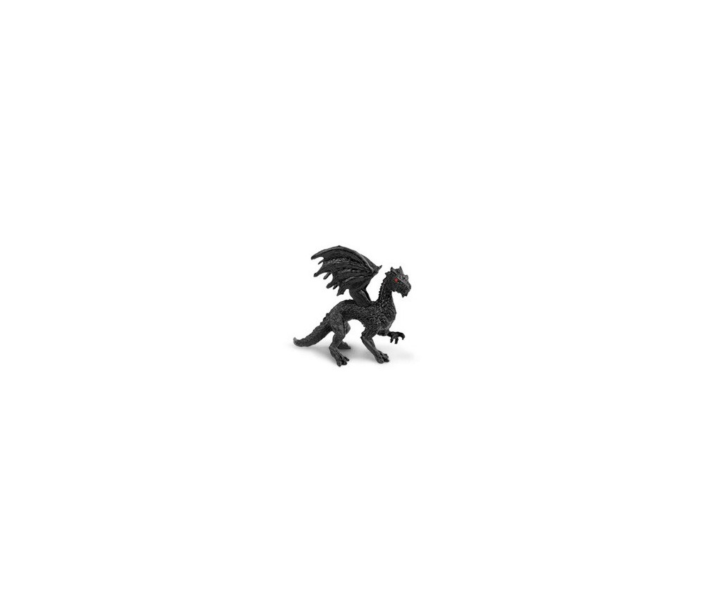 Figurine mini dragon noir twilight