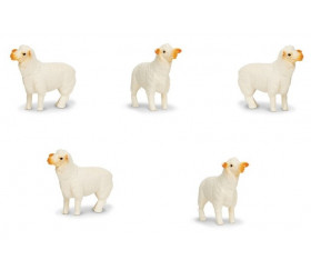 Mini figurine mouton blanc