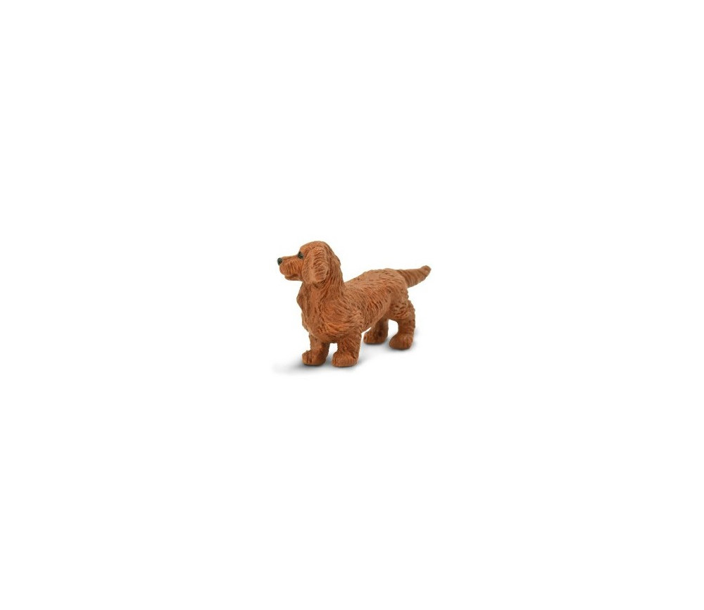 Figurine mini chien teckel