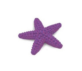 Figurine mini étoile de mer violette