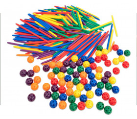 Lot de 3 boules élastiques multicolores 150 g Pour travaux manuels Pour documents 