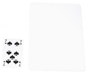 30 cartes ultra géantes blanches 210x150 mm A5