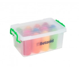 60 Petits pions colorés empilables pour jeux avec boite de rangement