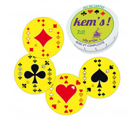 KEM'S jeu de 32 cartes rapidité et observation