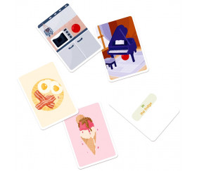 Jeu de cartes alimentation en anglais