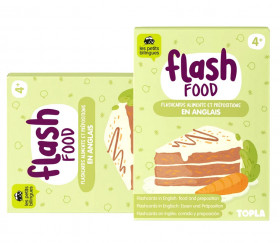 Jeu Flash Food Anglais - Aliments et prépositions en anglais
