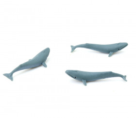 figurine animaux aquatiques baleine bleue