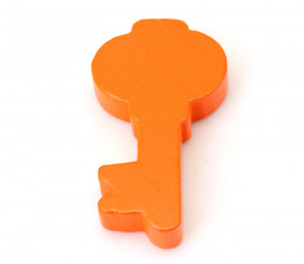 Pion clef orange 43 x 24 x 8 mm