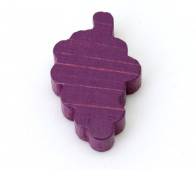 Pion mini raisin en bois violet jeu