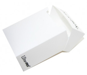Deck box - Boite cartes de jeux - plastique blanc 9.5 x 7 x 4.5 cm