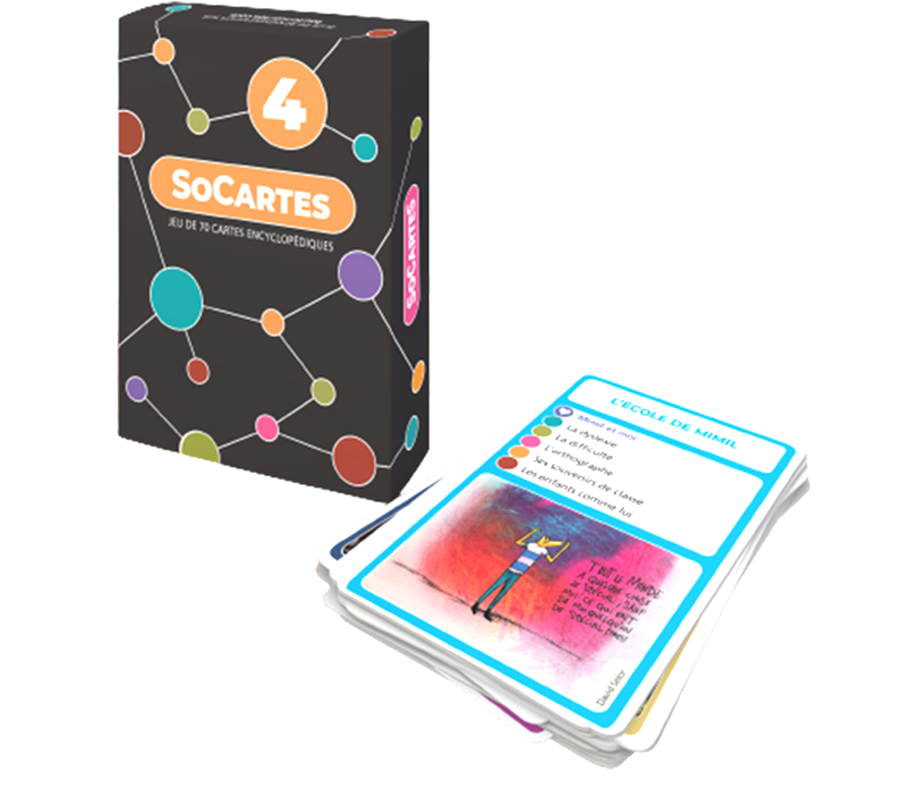 SoCartes Jeu de cartes éducatif façon 7 familles- Jeu éducatif original