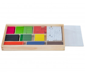 300 cubes et bâtonnets bois colorés calcul et jeux - matériel pédagogique