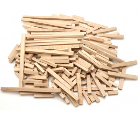 200 buchettes en bois naturel  bricolage et jeux