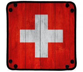 Piste de dés thème pays (Suisse) 21 x 21 cm 
