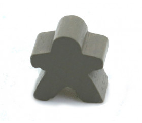 Mini meeple gris 1.2 cm