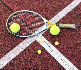 Jeton balle de tennis en bois 2,5 cm