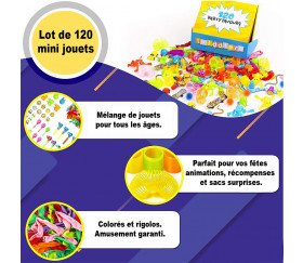 Mini jouets plastiques pour enfant petits prix pour récompense jeux - cadeaux kermesses / anniversaires / mariage