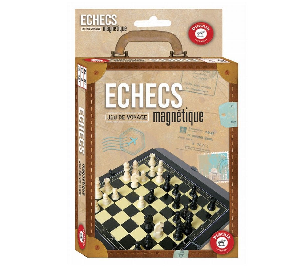 Jeu d'echecs Magnétique de Voyage pour Enfant-Jeu d'échecs et Dame Plateau  Pliant Echiquier Pliant pièces echecs HB057 - Cdiscount Jeux - Jouets