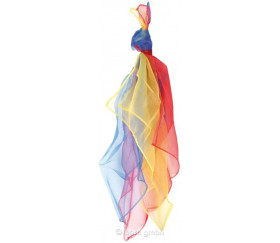 3 foulards colorés de jonglage 40 x 40 cm