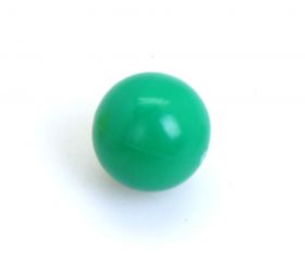 Boule 9 mm plastique bille à l'unité vert