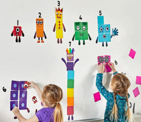 jeu enfant Numberblocks repositionnables