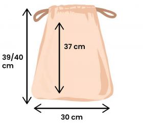 Sachet en tissu grande taille coton