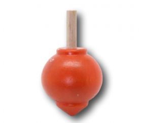 Toupie ronde oignon rouge diamètre 2,5 cm