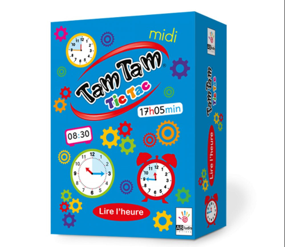 Tamtam Tic Tac - apprentissage de l'heure