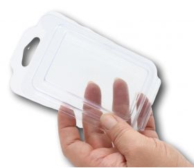 Boite Blister transparent pour 12 dés de 16 mm