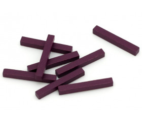 Baguettes violet 5x5x39 mm pions buchettes en bois pour jeu