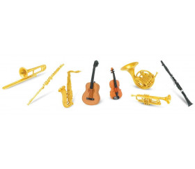 8 instruments de musique figurines jouet