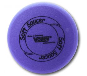 Frisbee mousse disque violet mousse 25 cm