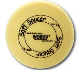 Frisbee mousse disque jaune mousse 25 cm