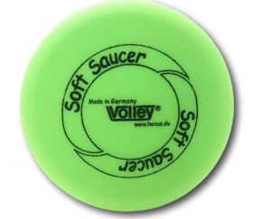 Frisbee mousse disque vert mousse 25 cm