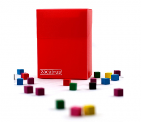 Deck box rouge pour cartes de jeux
