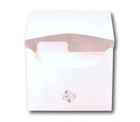 Deck box HORIZONTAL - Boite cartes de jeux - plastique blanc
