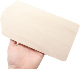 Planche en bois brut 21 x 11 cm