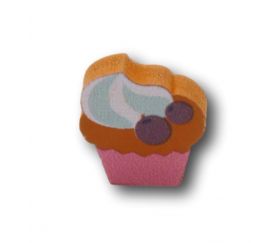 Pion Muffin en bois 16 x 15 x 5 mm