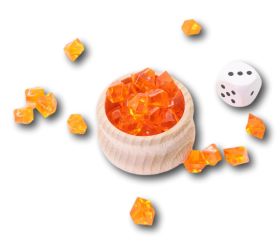 diamant orange  imitation pierres précieuses pépites
