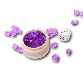 trésor cristal violet