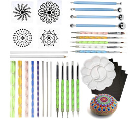 KIT décorations Mandala 35 outils de peinture