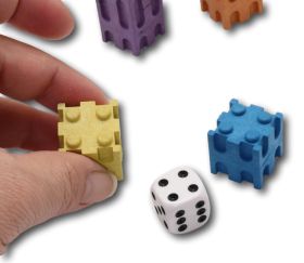 cubes clipsables de 2 cm