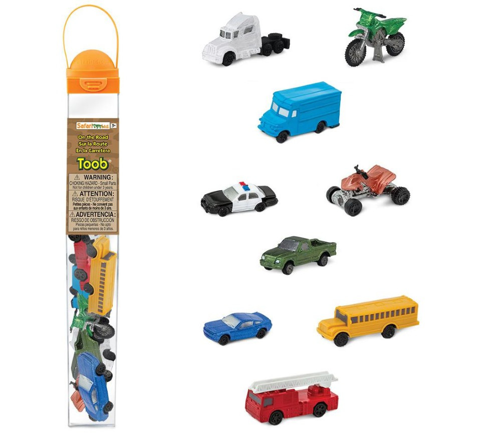 Figurine véhicules de jeux jouet miniature sur la route