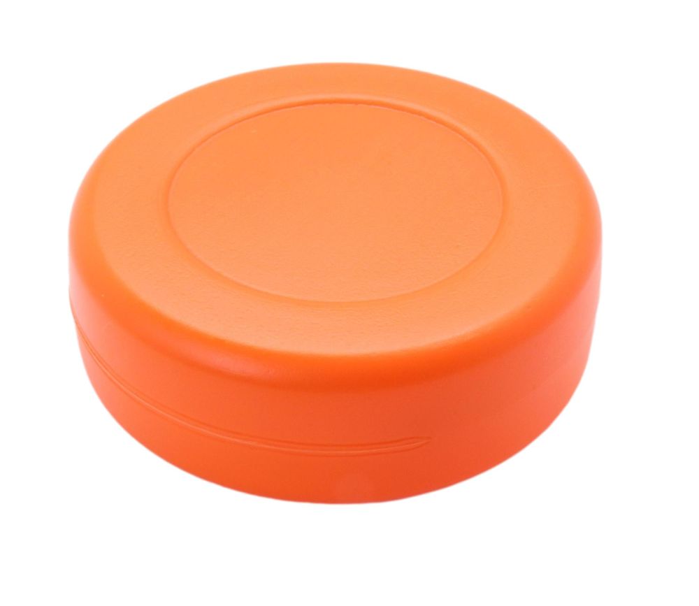 Palet Hockey 74 mm plastique orange