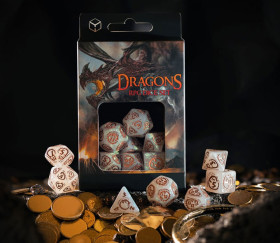 Set de dragon dice quartz pour jeux