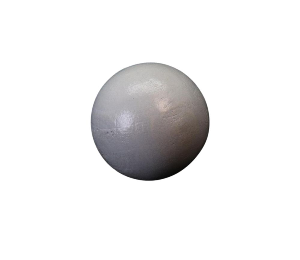 Boule 2 cm couleur gris clair en bois - bille hêtre diamètre 20 mm