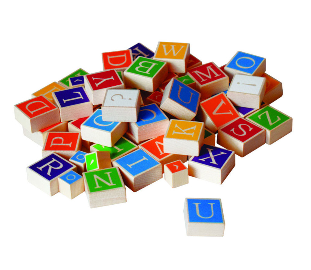 Lettres en bois - alphabet