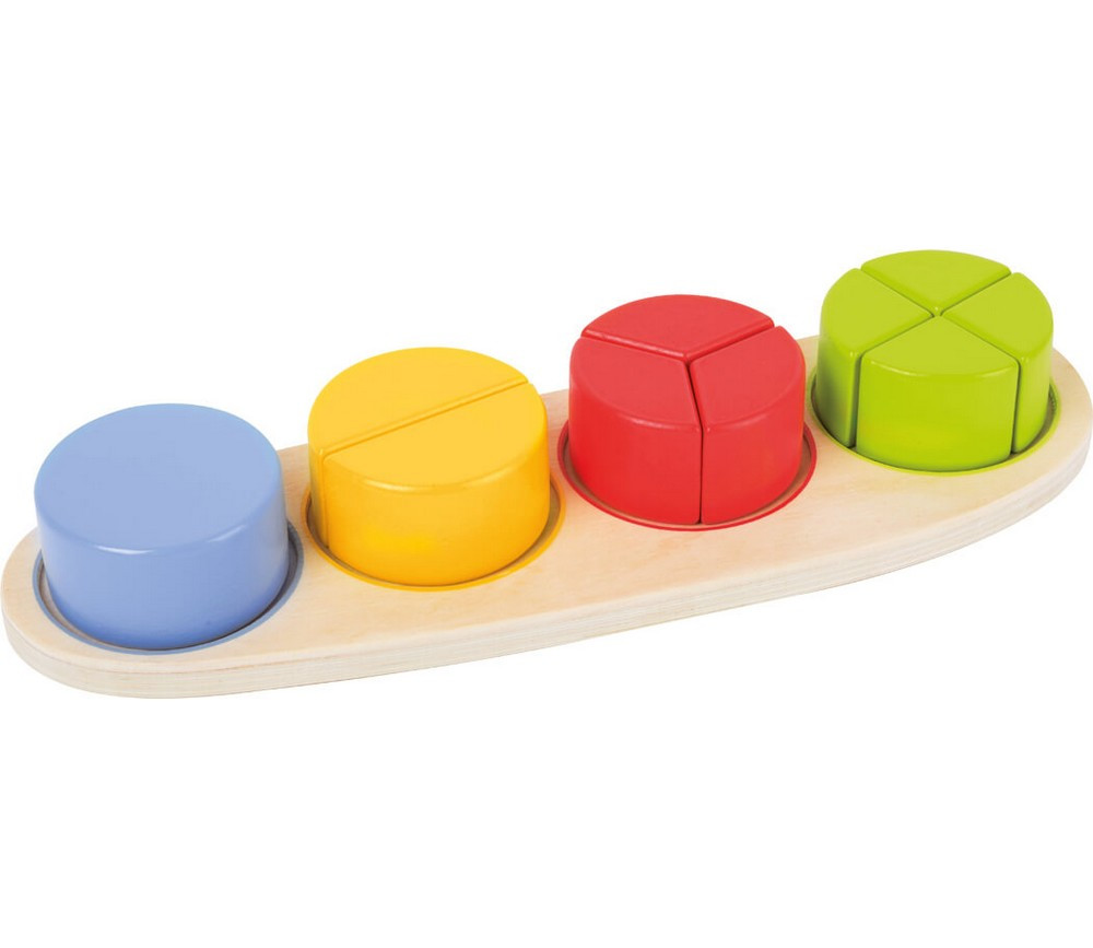 Puzzle Fraction Education - jouet en bois - outil pédagogique enfant