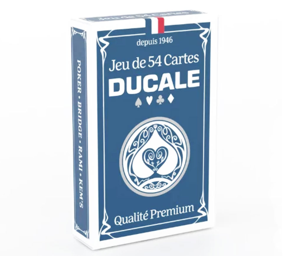 Jeu de 54 cartes Ducale premium